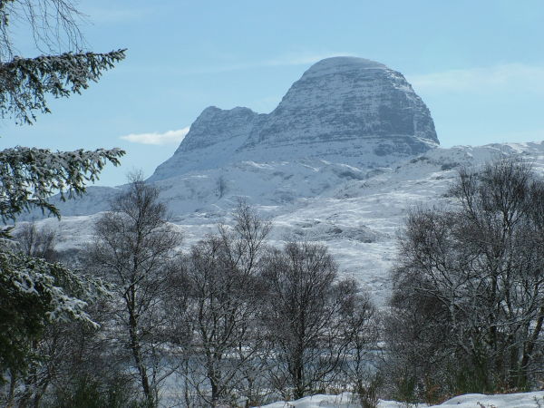 Suilven in winter